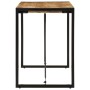 Mesa de comedor madera maciza de mango rugoso 120x55x76 cm de , Mesas de cocina y de comedor - Ref: Foro24-4005811, Precio: 1...