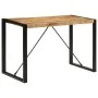 Solid rough mango wood dining table 120x55x76 cm by , Kitchen and dining tables - Ref: Foro24-4005811, Price: 130,53 €, Disco...