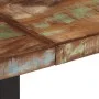 Solid recycled wood and steel bench 160 cm by , Benches for halls and storage - Ref: Foro24-4006412, Price: 134,69 €, Discoun...