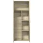 Aparador alto madera de ingeniería roble Sonoma 70x35x180 cm de , Taquillas y armarios de almacenamiento - Ref: Foro24-327666...