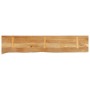 Tablero de mesa borde natural madera maciza mango 140x40x2,5 cm de , Tableros para mesas - Ref: Foro24-370447, Precio: 101,88...