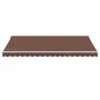 Toldo retráctil manual marrón 450x350 cm de , Toldos - Ref: Foro24-3215391, Precio: 379,24 €, Descuento: %