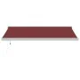 Toldo retráctil automático burdeos 450x300 cm de , Toldos - Ref: Foro24-3215326, Precio: 757,77 €, Descuento: %