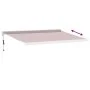 Toldo retráctil automático burdeos 450x300 cm de , Toldos - Ref: Foro24-3215326, Precio: 757,77 €, Descuento: %