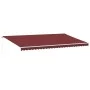 Toldo retráctil manual burdeos 600x350 cm de , Toldos - Ref: Foro24-3214994, Precio: 552,81 €, Descuento: %