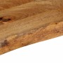 Tablero de mesa borde natural madera maciza mango 160x20x2,5 cm de , Tableros para mesas - Ref: Foro24-370424, Precio: 57,45 ...