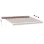 Automatic retractable brown awning 450x350 cm by , Awnings - Ref: Foro24-3215393, Price: 566,32 €, Discount: %