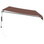 Toldo retráctil automático marrón 350x250 cm de , Toldos - Ref: Foro24-3310205, Precio: 322,71 €, Descuento: %
