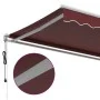 Toldo retráctil automático burdeos 350x250 cm de , Toldos - Ref: Foro24-3310183, Precio: 392,98 €, Descuento: %