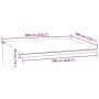 Manual retractable awning with LED lights burgundy 600x300 cm by , Awnings - Ref: Foro24-3214980, Price: 513,60 €, Discount: %