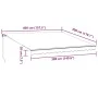 Toldo retráctil manual con luces LED marrón 400x300 cm de , Toldos - Ref: Foro24-3215379, Precio: 376,94 €, Descuento: %