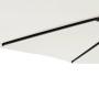 Sombrilla de jardín con poste de acero blanca 225x225x212 cm de , Sombrillas - Ref: Foro24-4005058, Precio: 66,03 €, Descuent...