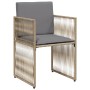 Set comedor de jardín 7 pzas con cojines ratán sintético beige de , Conjuntos de jardín - Ref: Foro24-369012, Precio: 291,15 ...