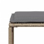 Set comedor de jardín 7 pzas con cojines ratán sintético beige de , Conjuntos de jardín - Ref: Foro24-369012, Precio: 291,15 ...