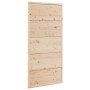 Puerta de granero madera maciza de pino 100x208 cm de , Puertas - Ref: Foro24-850629, Precio: 119,46 €, Descuento: %