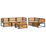 Set de sofás de jardín con cojines 6 pzas madera maciza acacia de , Conjuntos de jardín - Ref: Foro24-3214891, Precio: 813,77...