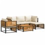 Set de sofás de jardín con cojines 6 pzas madera maciza acacia de , Conjuntos de jardín - Ref: Foro24-3214909, Precio: 743,67...
