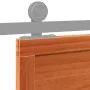 Puerta de granero madera maciza pino marrón miel 90x208 cm de , Puertas - Ref: Foro24-850634, Precio: 98,30 €, Descuento: %