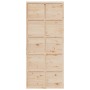 Puerta de granero madera maciza de pino 90x208 cm de , Puertas - Ref: Foro24-850641, Precio: 86,32 €, Descuento: %