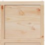 Puerta de granero madera maciza de pino 90x208 cm de , Puertas - Ref: Foro24-850641, Precio: 86,32 €, Descuento: %