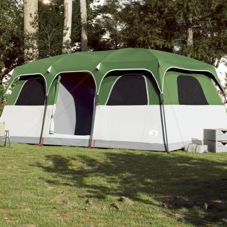 Tienda de campaña familiar para 9 personas impermeable verde de , Tiendas de campaña - Ref: Foro24-94539, Precio: 302,45 €, D...