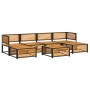 Set de sofás de jardín con cojines 7 pzas madera maciza acacia de , Conjuntos de jardín - Ref: Foro24-3214898, Precio: 837,73...