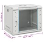 Armario rack de red de pared 9U 19" IP20 53x40x30 cm de , Sistemas de almacenamiento de red - Ref: Foro24-30261, Precio: 85,2...