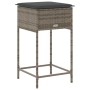 Taburetes de cocina con cojines 2 uds ratán sintético gris de , Sillas de jardín - Ref: Foro24-368319, Precio: 111,89 €, Desc...
