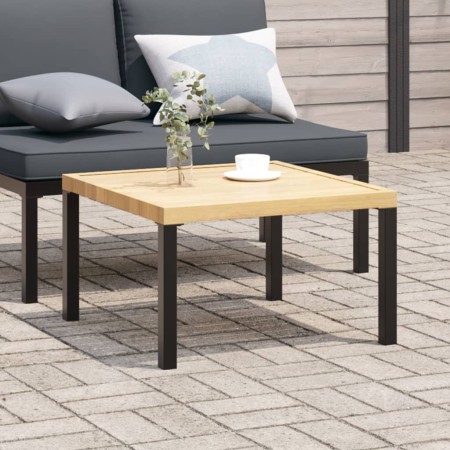 Mesa de centro de jardín aluminio negro 65x65x40 cm de , Mesas de jardín - Ref: Foro24-4008573, Precio: 82,78 €, Descuento: %