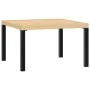 Mesa de centro de jardín aluminio negro 65x65x40 cm de , Mesas de jardín - Ref: Foro24-4008573, Precio: 81,71 €, Descuento: %
