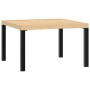 Mesa de centro de jardín aluminio negro 65x65x40 cm de , Mesas de jardín - Ref: Foro24-4008573, Precio: 82,78 €, Descuento: %