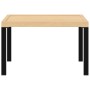 Mesa de centro de jardín aluminio negro 65x65x40 cm de , Mesas de jardín - Ref: Foro24-4008573, Precio: 82,78 €, Descuento: %