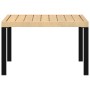 Mesa de centro de jardín aluminio negro 65x65x40 cm de , Mesas de jardín - Ref: Foro24-4008573, Precio: 82,78 €, Descuento: %