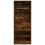 Armario madera de ingeniería color roble ahumado 80x50x200 cm de , Armarios roperos - Ref: Foro24-3307697, Precio: 129,35 €, ...