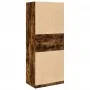 Armario madera de ingeniería color roble ahumado 80x50x200 cm de , Armarios roperos - Ref: Foro24-3307697, Precio: 127,64 €, ...