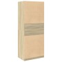 Armario de madera de ingeniería roble Sonoma 80x50x200 cm de , Armarios roperos - Ref: Foro24-3307695, Precio: 164,32 €, Desc...