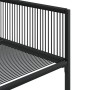 Juego de comedor de jardín 9 piezas ratán sintético negro de , Conjuntos de jardín - Ref: Foro24-3295053, Precio: 370,99 €, D...