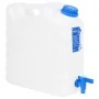 17-liter transparent plastic water jug with a tap by , Storage deposits - Ref: Foro24-155041, Price: 33,98 €, Discount: %