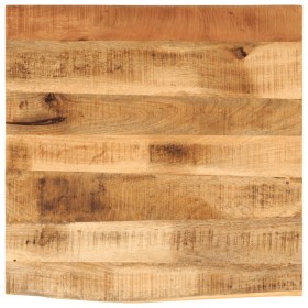 Tablero de mesa borde natural madera maciza mango 80x80x2,5 cm de , Tableros para mesas - Ref: Foro24-370362, Precio: 110,58 ...