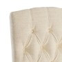 Sillas de comedor 4 unidades tela con apariencia de lino beige de , Sillas de comedor - Ref: Foro24-3309175, Precio: 603,09 €...