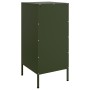 Aparador de acero laminado en frío verde oliva 36x39x79 cm de , Aparadores - Ref: Foro24-843020, Precio: 75,77 €, Descuento: %