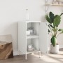 Aparador de acero laminado en frío blanco 36x39x79 cm de , Aparadores - Ref: Foro24-843022, Precio: 75,77 €, Descuento: %