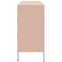 Aparador de acero laminado en frío rosa 100,5x39x79 cm de , Aparadores - Ref: Foro24-843097, Precio: 178,15 €, Descuento: %