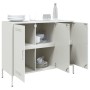 Aparador de acero laminado en frío blanco 100,5x39x79 cm de , Aparadores - Ref: Foro24-843029, Precio: 157,35 €, Descuento: %
