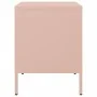 Bedside table 2 units cold-rolled steel pink 36x39x50.5cm by , Nightstands - Ref: Foro24-843057, Price: 110,21 €, Discount: %