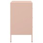 Mesitas de noche 2 uds acero laminado en frío rosa 36x39x68 cm de , Mesitas de noche - Ref: Foro24-843081, Precio: 170,38 €, ...