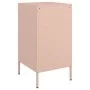 Mesitas de noche 2 uds acero laminado en frío rosa 36x39x68 cm de , Mesitas de noche - Ref: Foro24-843081, Precio: 168,38 €, ...
