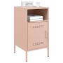 Mesitas de noche 2 uds acero laminado en frío rosa 36x39x68 cm de , Mesitas de noche - Ref: Foro24-843069, Precio: 114,85 €, ...