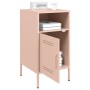 Mesitas de noche 2 uds acero laminado en frío rosa 36x39x68 cm de , Mesitas de noche - Ref: Foro24-843069, Precio: 114,85 €, ...