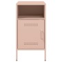 Mesitas de noche 2 uds acero laminado en frío rosa 36x39x68 cm de , Mesitas de noche - Ref: Foro24-843069, Precio: 114,85 €, ...